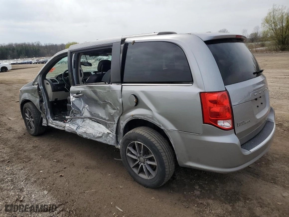 2016 Dodge Grand Caravan SXT with VIN 2C4RDGCG9GR197053, listed as a Copart auction lot 53143785 with 112,202 mi miles and Salvage Title. Bid and sale history available at carsss.com. Image 2.
