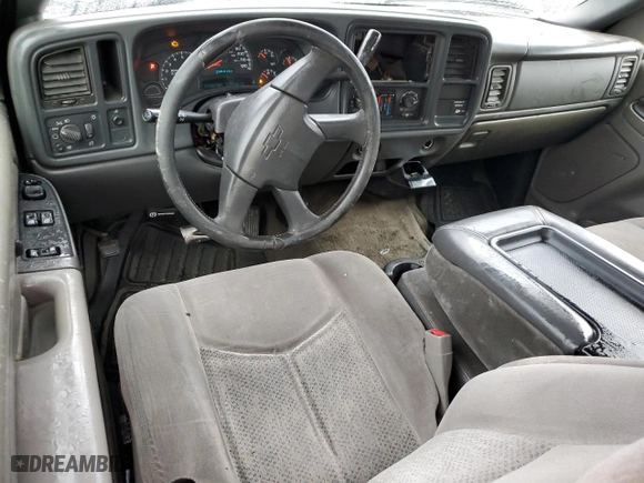 2003 Chevrolet Silverado 1500 Work Truck with VIN 2GCEC19X531171533, listed as a Copart auction lot 43610735 with 158,646 mi miles and Salvage Title. Bid and sale history available at carsss.com. Image 8.