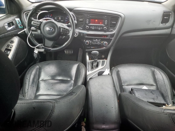 2014 Kia Optima SX with VIN 5XXGR4A71EG270626, listed as a Copart auction lot 49350075 with 199,063 mi miles and Salvage title. Bid and sale history available at DreamBid. Image 8.