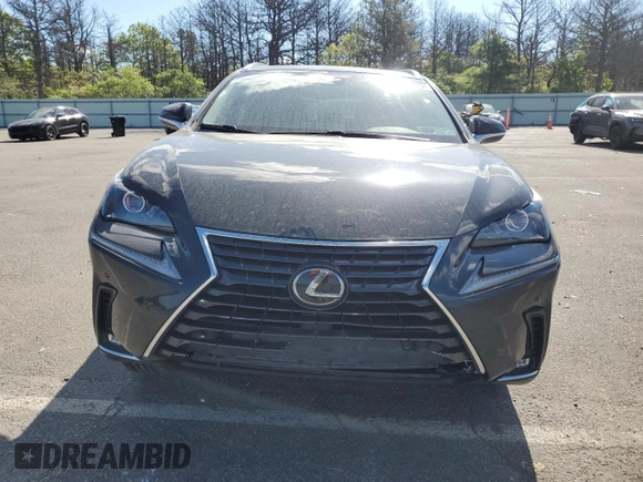 2019 Lexus NX 300 with VIN JTJBARBZ3K2203877, listed as a Copart auction lot 57160035 with 46,238 mi miles and Salvage title. Bid and sale history available at DreamBid. Image 5.