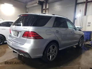 2016 Mercedes-Benz GLE 400 with VIN 4JGDA5GB1GA635070, listed as a Copart auction lot 48164945 with 47,045 mi miles and Salvage title. Bid and sale history available at DreamBid. Image 3.