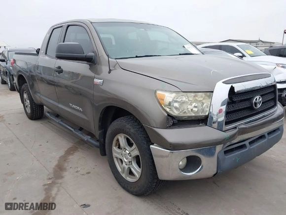 2007 Toyota Tundra SR5 with VIN 5TBRV54107S472417, listed as a IAAI auction lot 41547182 with 189,640 mi miles. Bid and sale history available at carsss.com. Image 1.
