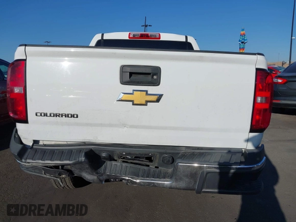 2019 Chevrolet Colorado 2WD Work Truck with VIN 1GCGSBEA1K1115077, listed as a IAAI auction lot 41653601 with 92,537 mi miles and . Bid and sale history available at DreamBid. Image 16.