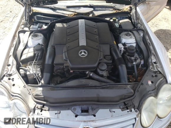 2003 Mercedes-Benz SL 500 z VIN WDBSK75F13F032092, wystawiony jako Copart lot #75596144 z przebiegiem 43 508 mil mil oraz Nie do naprawy • Non repairable. Historia ofert i sprzedaży dostępna na DreamBid. Obrazek 11.