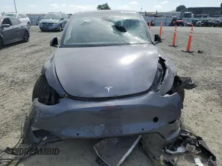 2021 Tesla Model Y Performance with VIN 5YJYGDEF2MF262273, listed as a Copart auction lot 50569245 with 90,879 mi miles and Salvage Title. Bid and sale history available at DreamBid. Image 5.