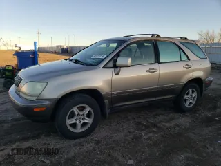2002 Lexus RX 300 with VIN JTJGF10U120148857, listed as a Copart auction lot 81227254 with 160,267 mi miles and Salvage Title. Bid and sale history available at carsss.com. Image 1.