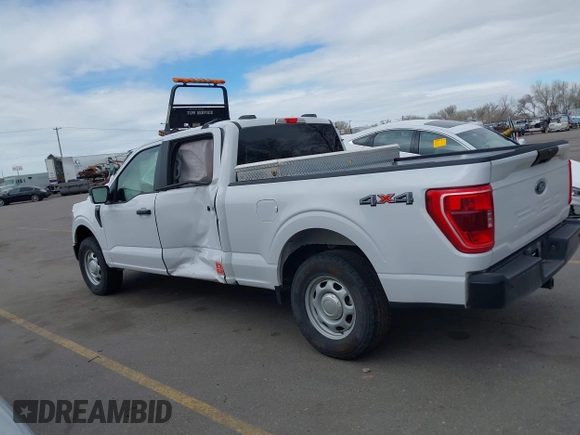 2021 Ford F-150 XL with VIN 1FTFW1E57MKE46739, listed as a IAAI auction lot 41823454 with 60,202 mi miles and . Bid and sale history available at DreamBid. Image 14.