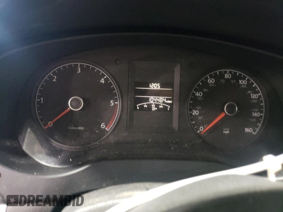2011 Volkswagen Jetta TDI with VIN 3VWLL7AJXBM093417, listed as a Copart auction lot 57710435 with 104,484 mi miles and Clean title. Bid and sale history available at DreamBid. Image 9.