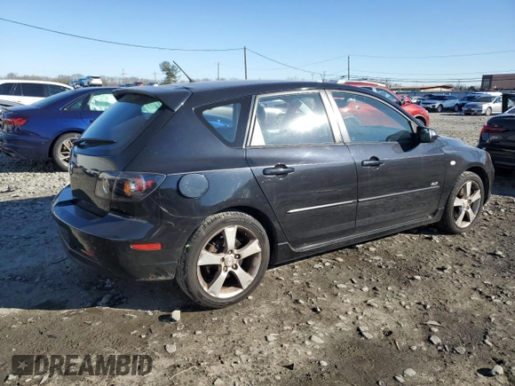 2006 Mazda 3 S Grand Touring with VIN JM1BK344X61417632, listed as a Copart auction lot 84854884 with 187,242 mi miles and Salvage Title. Bid and sale history available at DreamBid. Image 3.