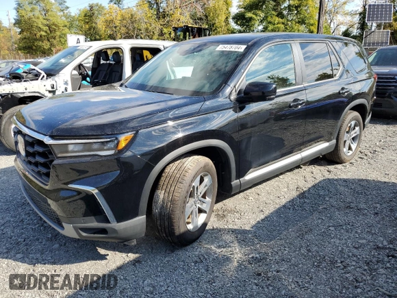 2024 Honda Pilot EX-L 7 Passenger with VIN 5FNYG1H51RB019899, listed as a Copart auction lot 75478704 with 7,397 mi miles and Salvage Title. Bid and sale history available at carsss.com. Image 1.