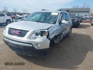 2011 GMC Acadia SLT1 with VIN 1GKKRRED6BJ208108, listed as a IAAI auction lot 41757852 with 114,157 mi miles. Bid and sale history available at carsss.com. Image 2.