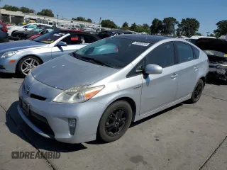2013 Toyota Prius One with VIN JTDKN3DU5D5546651, listed as a Copart auction lot 65056245 with 153,130 mi miles and Salvage title. Bid and sale history available at DreamBid. Image 1.