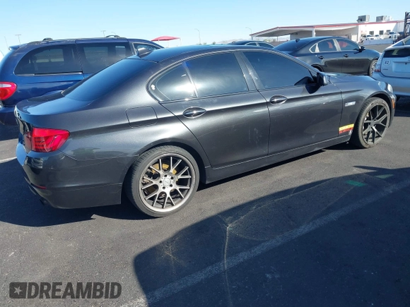 2011 BMW 5 Series 535i with VIN WBAFR7C57BC607625, listed as a IAAI auction lot 41777798 with 210,876 mi miles and . Bid and sale history available at carsss.com. Image 4.