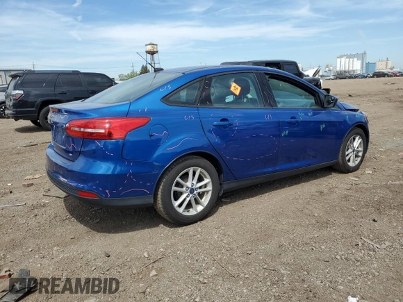 2018 Ford Focus SE z VIN 1FADP3F27JL266774, wystawiony jako Copart lot #56672825 z przebiegiem 51 980 mil mil oraz Szkoda całkowita • Salvage title. Historia ofert i sprzedaży dostępna na DreamBid. Obrazek 3.