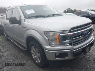 2018 Ford F-150 XL with VIN 1FTEW1CP8JFB01448, listed as a IAAI auction lot 41545511 with 116,938 mi miles. Bid and sale history available at carsss.com. Image 1.