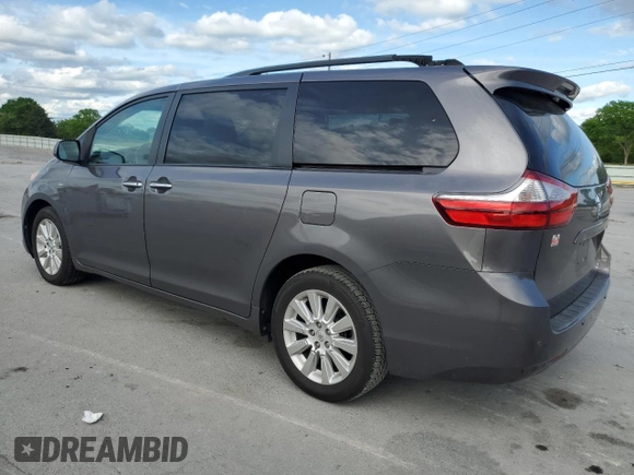 2016 Toyota Sienna Limited z VIN 5TDDK3DC3GS139449, wystawiony jako Copart lot #54329795 z przebiegiem 97 647 mil mil oraz Szkoda całkowita • Salvage title. Historia ofert i sprzedaży dostępna na DreamBid. Obrazek 2.