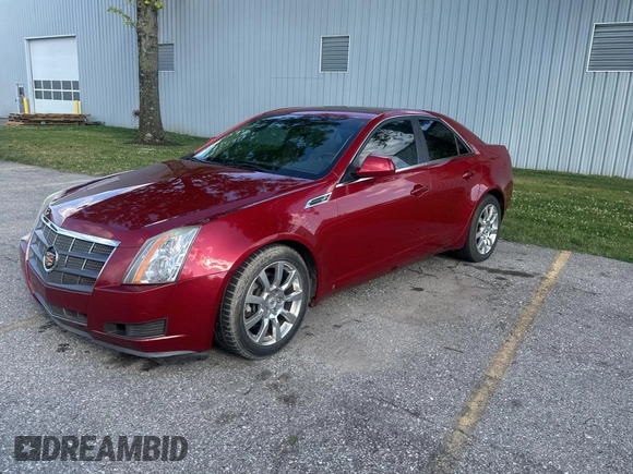 2009 Cadillac CTS AWD with VIN 1G6DG577X90136651, listed as a Copart auction lot 62787455 with 117,417 mi miles and Clean title. Bid and sale history available at DreamBid. Image 2.