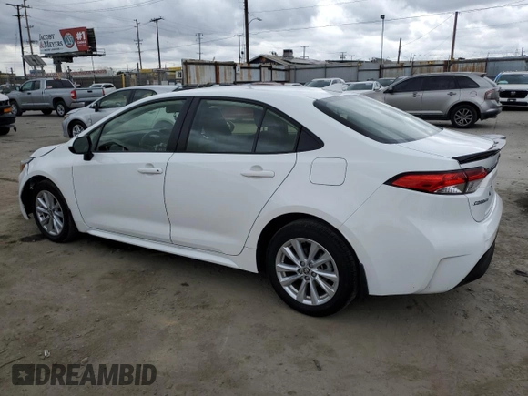 2024 Toyota Corolla LE with VIN JTDB4MEEXR3016274, listed as a Copart auction lot 51853975 with 15,953 mi miles and Salvage Title. Bid and sale history available at carsss.com. Image 2.