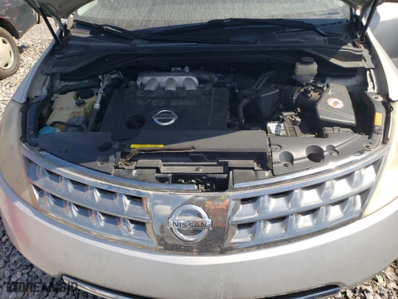 2006 Nissan Murano S with VIN JN8AZ08T86W407194, listed as a Copart auction lot 72197224 with 169,256 mi miles and Salvage Title. Bid and sale history available at carsss.com. Image 12.
