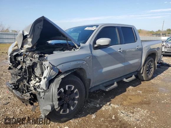2022 Nissan Frontier Pro-X with VIN 1N6ED1EJ8NN609619, listed as a Copart auction lot 86608994 with 76,078 mi miles and Salvage title. Bid and sale history available at DreamBid. Image 1.