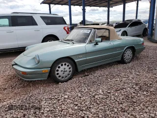 1986 Alfa Romeo Spider Veloce z VIN ZARBA5417G1040320, wystawiony jako Copart lot #48623735 z przebiegiem 134 891 mil mil oraz Tytuł czysty. Historia ofert i sprzedaży dostępna na DreamBid. Obrazek 1.