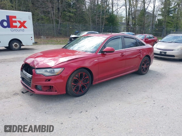 2013 Audi A6 Prestige z VIN WAUHGBFC4DN004599, wystawiony jako IAAI lot #42205980 z przebiegiem 240 526 mil mil oraz . Historia ofert i sprzedaży dostępna na DreamBid. Obrazek 2.