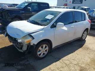 2009 Nissan Versa 1.8 SL with VIN 3N1BC13E89L410688, listed as a IAAI auction lot 41447457 with 182,807 mi miles. Bid and sale history available at carsss.com. Image 17.