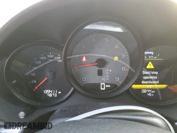 2013 Porsche Boxster S with VIN WP0CB2A85DS133063, listed as a Copart auction lot 84558154 with 139,411 mi miles and Salvage Title. Bid and sale history available at carsss.com. Image 9.