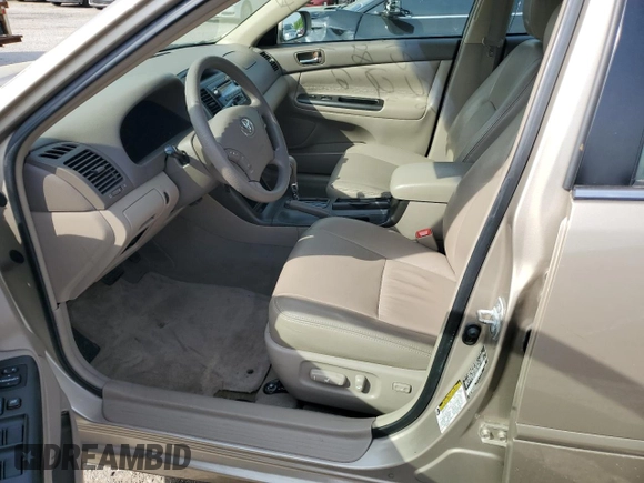 2005 Toyota Camry LE with VIN 4T1BF32K35U616312, listed as a Copart auction lot 50755484 with 41,045 mi miles and Salvage Title. Bid and sale history available at DreamBid. Image 7.