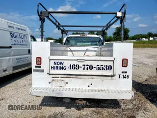 2011 Ford F-250 XL with VIN 1FTBF2A64BEA64604, listed as a Copart auction lot 60738135 with 194,087 mi miles and Salvage title. Bid and sale history available at DreamBid. Image 6.