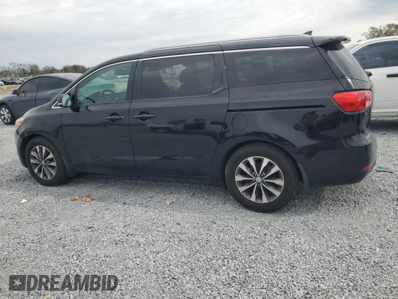 2016 Kia Sedona SX with VIN KNDMC5C15G6141728, listed as a Copart auction lot 88415325 with 312,895 mi miles and Clean Title. Bid and sale history available at carsss.com. Image 2.