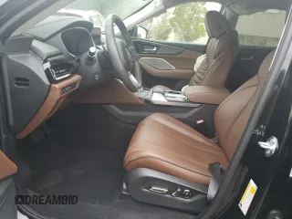 2024 Acura MDX Advance with VIN 5J8YE1H89RL022239, listed as a Copart auction lot 65220594 with Not provided miles and Non repairable. Bid and sale history available at DreamBid. Image 7.
