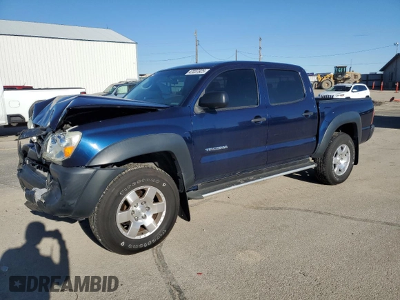 2008 Toyota Tacoma PreRunner with VIN 3TMJU62N68M067358, listed as a Copart auction lot 47037925 with 105,393 mi miles and Salvage Title. Bid and sale history available at carsss.com. Image 1.