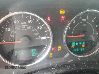 2014 Jeep Wrangler Unlimited Rubicon with VIN 1C4HJWFG5EL283881, listed as a Copart auction lot 58150255 with 100,166 mi miles and Non repairable. Bid and sale history available at DreamBid. Image 9.