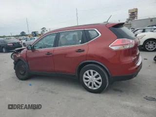 2016 Nissan Rogue S with VIN JN8AT2MT0GW003830, listed as a Copart auction lot 50903195 with 124,360 mi miles and Salvage Title. Bid and sale history available at carsss.com. Image 2.