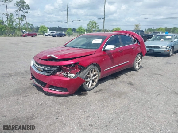 2015 Chevrolet Impala LTZ with VIN 2G1165S32F9177468, listed as a IAAI auction lot 41966941 with 259,894 mi miles. Bid and sale history available at carsss.com. Image 2.