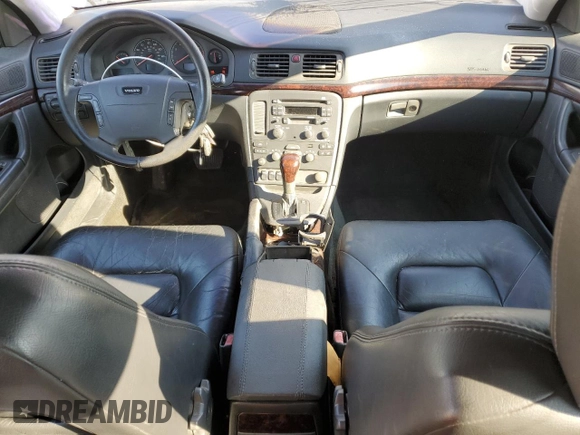 2000 Volvo S80 with VIN YV1TS94D1Y1127963, listed as a Copart auction lot 50544615 with 133,141 mi miles and Salvage Title. Bid and sale history available at carsss.com. Image 8.