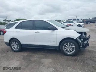 2024 Chevrolet Equinox LS with VIN 3GNAXHEG1RL102077, listed as a IAAI auction lot 41650008 with 10,745 mi miles. Bid and sale history available at carsss.com. Image 13.