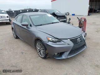 2014 Lexus IS 250 with VIN JTHBF1D23E5014346, listed as a IAAI auction lot 41645005 with 133,923 mi miles. Bid and sale history available at carsss.com. Image 1.