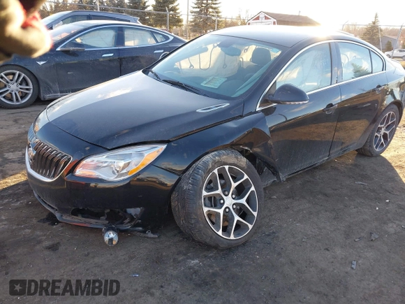2017 Buick Regal Sport Touring with VIN 2G4GL5EX6H9145940, listed as a IAAI auction lot 41465829 with 44,034 mi miles. Bid and sale history available at carsss.com. Image 2.