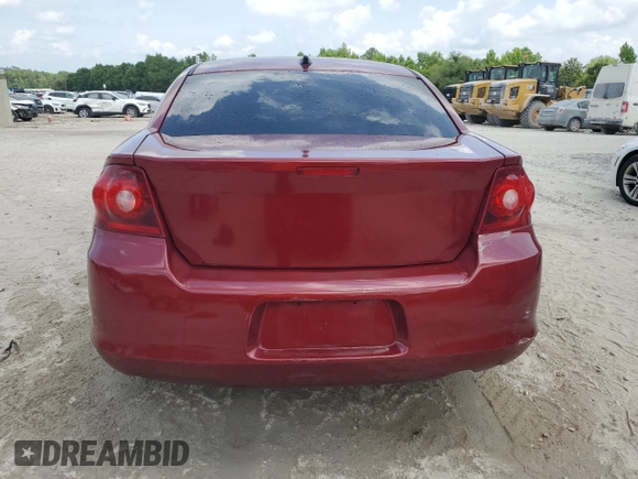 2014 Dodge Avenger SE with VIN 1C3CDZAB4EN220973, listed as a Copart auction lot 53790615 with 150,336 mi miles and Salvage Title. Bid and sale history available at DreamBid. Image 6.