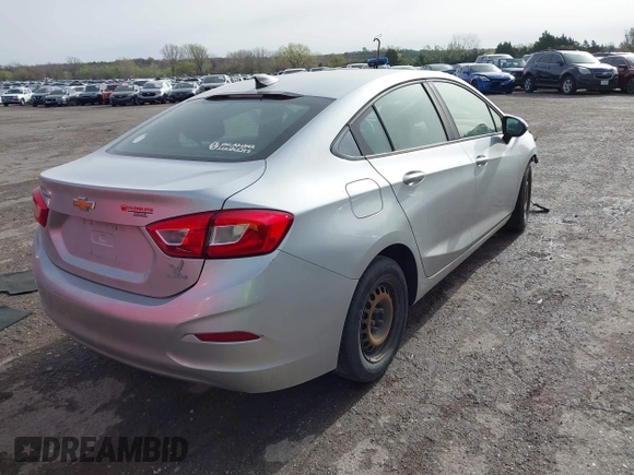 2018 Chevrolet Cruze LS with VIN 1G1BC5SM3J7237242, listed as a IAAI auction lot 41946298 with 65,725 mi miles and . Bid and sale history available at DreamBid. Image 4.