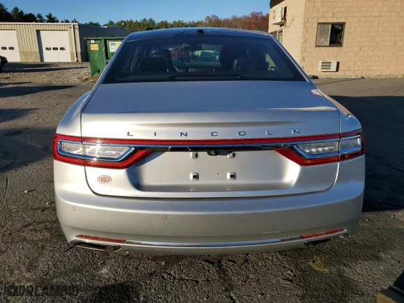 2017 Lincoln Continental Select with VIN 1LN6L9TK5H5608979, listed as a Copart auction lot 80383124 with 39,112 mi miles and Salvage Title. Bid and sale history available at carsss.com. Image 6.