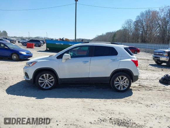 2017 Chevrolet Trax LT with VIN KL7CJRSB9HB084197, listed as a IAAI auction lot 41707414 with 91,666 mi miles and . Bid and sale history available at carsss.com. Image 15.