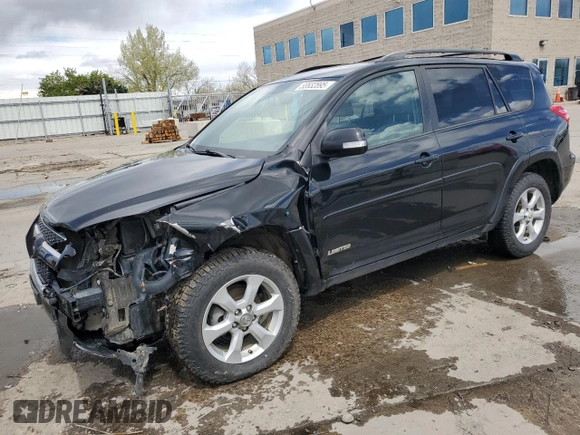 2011 Toyota RAV4 Limited with VIN 2T3DF4DV1BW177152, listed as a Copart auction lot 53832895 with 185,420 mi miles and Salvage Title. Bid and sale history available at DreamBid. Image 1.