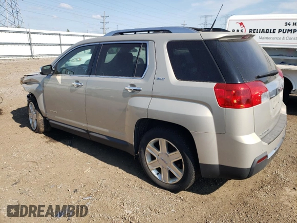 2011 GMC Terrain SLT-2 with VIN 2CTFLXEC9B6237372, listed as a Copart auction lot 65815344 with 193,190 mi miles and Salvage Title. Bid and sale history available at DreamBid. Image 2.
