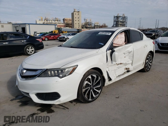 2018 Acura ILX Special Edition with VIN 19UDE2F41JA001292, listed as a Copart auction lot 43915975 with 144,857 mi miles and Salvage Title. Bid and sale history available at carsss.com. Image 1.