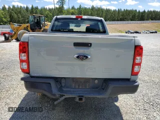 2021 Ford Ranger XL with VIN 1FTER4EH7MLD20616, listed as a Copart auction lot 57548345 with 165,106 mi miles and Salvage title. Bid and sale history available at DreamBid. Image 6.