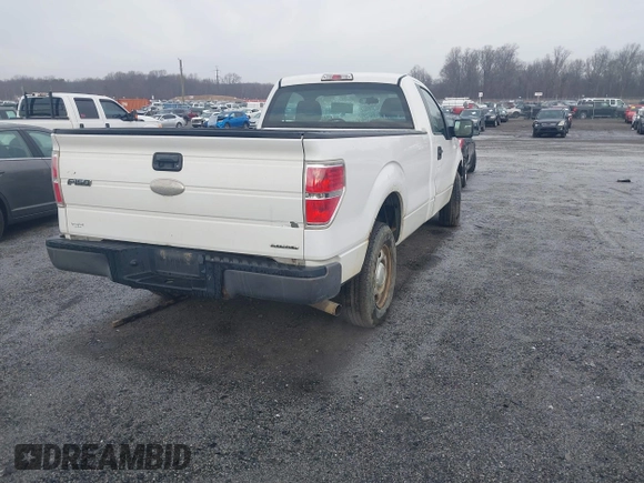 2011 Ford F-150 XL with VIN 1FTMF1CM3BKE12845, listed as a IAAI auction lot 41461555 with 263,480 mi miles. Bid and sale history available at carsss.com. Image 4.