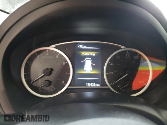2016 Nissan Sentra SV with VIN 3N1AB7AP8GY248793, listed as a Copart auction lot 51985045 with 136,323 mi miles and Salvage Title. Bid and sale history available at DreamBid. Image 9.